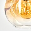 Ripoll Pendellampa, kullampa, Pendelbelysning Amber, Klart, 1-ljuskällor