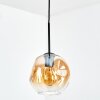 Ripoll Pendellampa, kullampa, Pendelbelysning Amber, Klart, 1-ljuskällor
