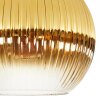 Koyoto Taklampa, kullampa 25 cm Guld, Klart, 1-ljuskällor