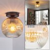 Ripoll Taklampa, kullampa Amber, Klart, 1-ljuskällor
