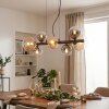 Chehalis Pendellampa, kullampa, Pendelbelysning Amber, Klart, Rökfärger, 8-ljuskällor