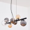 Chehalis Pendellampa, kullampa, Pendelbelysning Amber, Klart, Rökfärger, 8-ljuskällor
