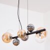 Chehalis Pendellampa, kullampa, Pendelbelysning Amber, Klart, Rökfärger, 8-ljuskällor
