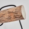 Koyoto kullampa, Vägglampa Naturfärger, Svart, 1-ljuskällor