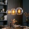 Koyoto Pendellampa, kullampa, Pendelbelysning Amber, Klart, Rökfärger, 3-ljuskällor