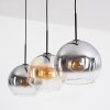 Koyoto Pendellampa, kullampa, Pendelbelysning Amber, Klart, Rökfärger, 3-ljuskällor