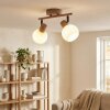 Lumox Taklampa, Takstrålkastare Beige, Svart, 2-ljuskällor