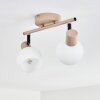 Lumox Taklampa, Takstrålkastare Beige, Svart, 2-ljuskällor