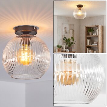 Koyoto Taklampa, kullampa 25 cm Klart, 1-ljuskällor