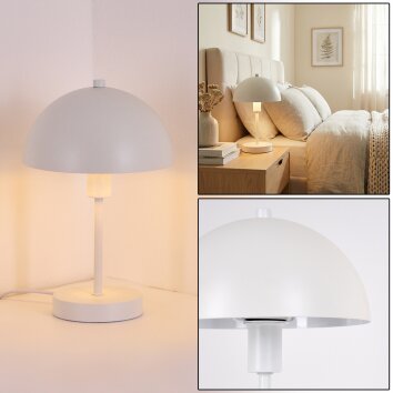 Veltri Bordslampa Vit, 1-ljuskällor