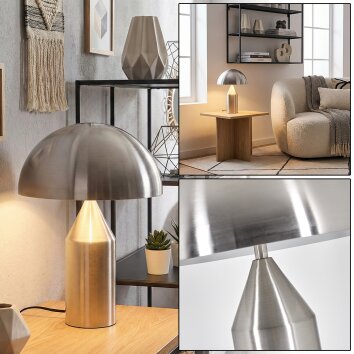 Rilon Bordslampa Nickel matt, 2-ljuskällor