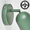Horen Vägglampa, Väggspotlight Grön, 1-ljuskällor