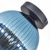Koyoto Taklampa, kullampa 20 cm Blå, 1-ljuskällor