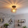 Koyoto Taklampa, kullampa 20 cm Amber, Klart, 1-ljuskällor