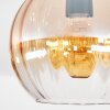 Koyoto Taklampa, kullampa 20 cm Amber, Klart, 1-ljuskällor