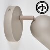 Horen Vägglampa, Väggspotlight Sandfärgad, 1-ljuskällor