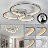 Baiyin Taklampa LED Krom, Silver, 1-ljuskällor