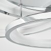 Baiyin Taklampa LED Krom, Silver, 1-ljuskällor