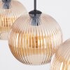 Koyoto Pendellampa, kullampa, Pendelbelysning Amber, 3-ljuskällor