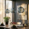 Koyoto Pendellampa, kullampa, Pendelbelysning Blå, 3-ljuskällor