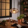 Mertola Pendellampa, Pendelbelysning Amber, Klart, 1-ljuskällor