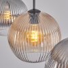 Koyoto Pendellampa, kullampa, Pendelbelysning Amber, Klart, Rökfärger, 3-ljuskällor