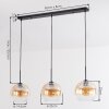 Koyoto Pendellampa, kullampa, Pendelbelysning Amber, Klart, 3-ljuskällor