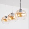 Koyoto Pendellampa, kullampa, Pendelbelysning Amber, Klart, 3-ljuskällor
