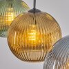 Koyoto Pendellampa, kullampa, Pendelbelysning Blå, Guld, Grön, 3-ljuskällor