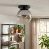 Koyoto Taklampa, kullampa 25 cm Klart, Rökfärger, 1-ljuskällor