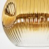 Ripoll Taklampa, kullampa Guld, Klart, 1-ljuskällor