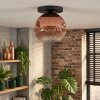 Ripoll Taklampa, kullampa Klart, Kopparfärg, 1-ljuskällor