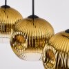 Ripoll Pendellampa, kullampa, Pendelbelysning Guld, Klart, 4-ljuskällor
