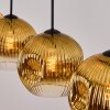 Ripoll Pendellampa, kullampa, Pendelbelysning Guld, Klart, 4-ljuskällor