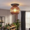 Koyoto Taklampa, kullampa 25 cm Kopparfärg, 1-ljuskällor