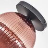 Koyoto Taklampa, kullampa 25 cm Kopparfärg, 1-ljuskällor