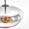 Mertola Pendellampa, Pendelbelysning Klart, Rökfärger, 1-ljuskällor