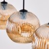 Ripoll Pendellampa, kullampa, Pendelbelysning Amber, 4-ljuskällor