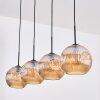 Ripoll Pendellampa, kullampa, Pendelbelysning Amber, 4-ljuskällor