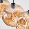 Ripoll Pendellampa, kullampa, Pendelbelysning Amber, 3-ljuskällor