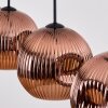 Ripoll Pendellampa, kullampa, Pendelbelysning Kopparfärg, 4-ljuskällor