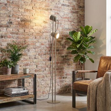 Horen Golvlampa Sandfärgad, 2-ljuskällor