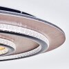 Lidor Taklampa LED Guld, Kopparfärg, Svart, 1-ljuskällor, Fjärrkontroll