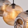 Ripoll Pendellampa, kullampa, Pendelbelysning Amber, Rökfärger, 3-ljuskällor