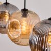 Ripoll Pendellampa, kullampa, Pendelbelysning Amber, Rökfärger, 4-ljuskällor