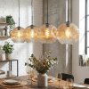 Ripoll Pendellampa, kullampa, Pendelbelysning Amber, Klart, 4-ljuskällor