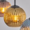 Koyoto Pendellampa, kullampa, Pendelbelysning Blå, Guld, Kopparfärg, 3-ljuskällor