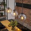 Koyoto Pendellampa, kullampa, Pendelbelysning Amber, Klart, Rökfärger, 3-ljuskällor
