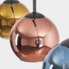 Koyoto Pendellampa, kullampa, Pendelbelysning Blå, Guld, Kopparfärg, 3-ljuskällor