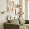 Sivol Vägglampa, Väggspotlight Sandfärgad, 1-ljuskällor